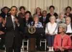 President Barack Obama holds town hall meeting at a senior’s center in&nbsp;Maryland