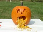 vomit pumpkin