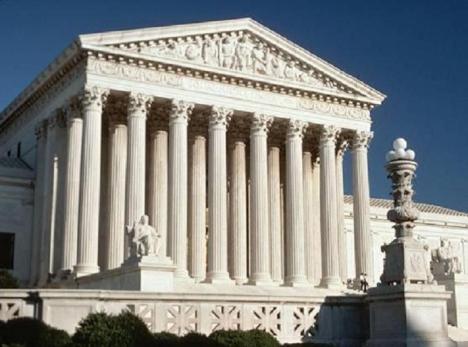 US supreme court building